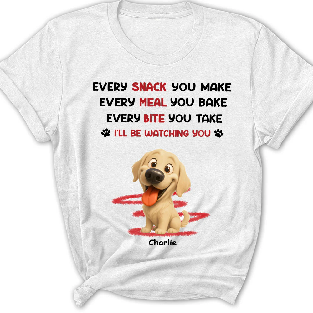 Watching You Forever Version 2 - Personalized Custom Women's T-shirt