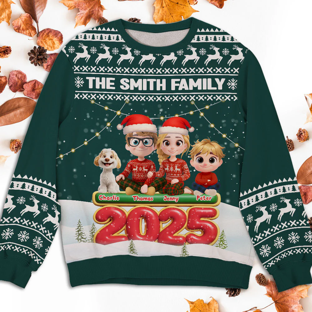 We And Our Kids - Personalized Custom All-Over-Print Sweatshirt