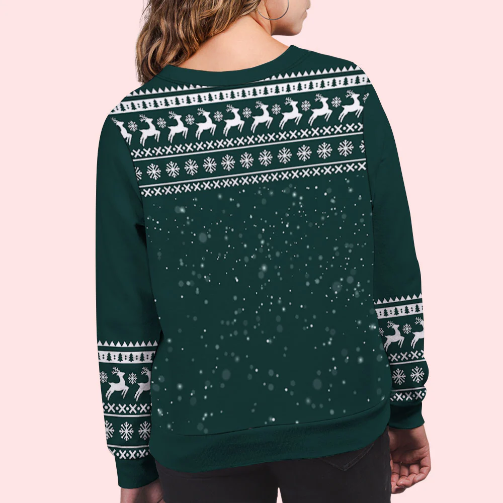 We And Our Kids - Personalized Custom All-Over-Print Sweatshirt - Image 4