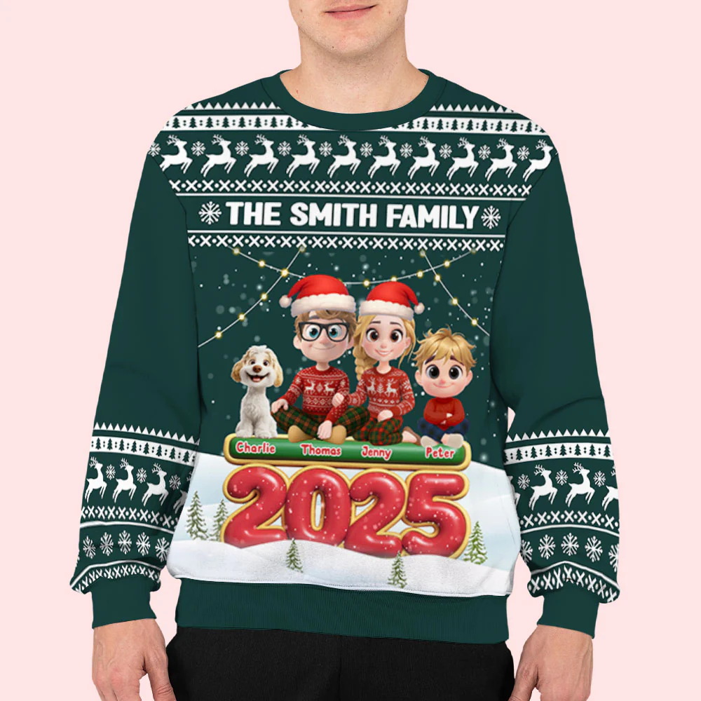 We And Our Kids - Personalized Custom All-Over-Print Sweatshirt - Image 6