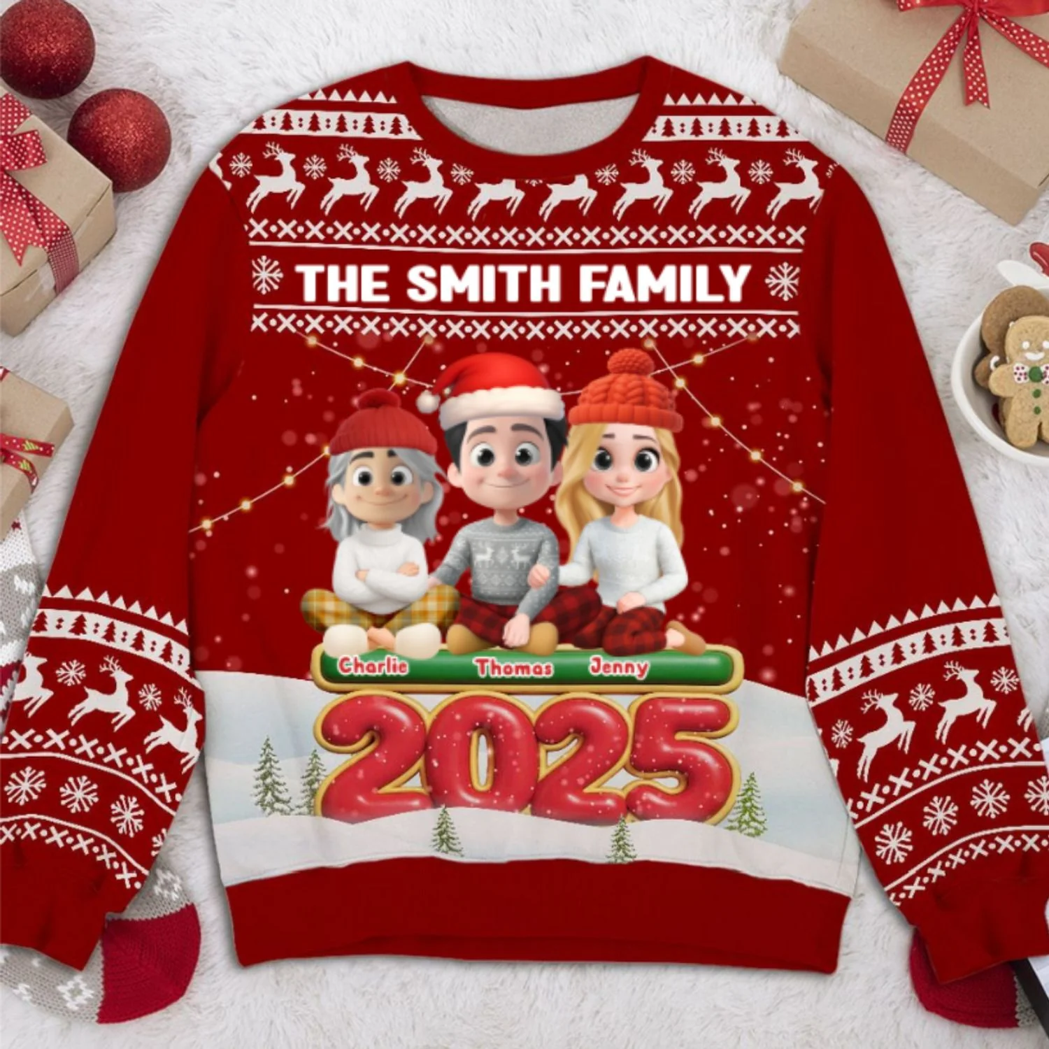We And Our Kids - Personalized Custom All-Over-Print Sweatshirt - Image 8