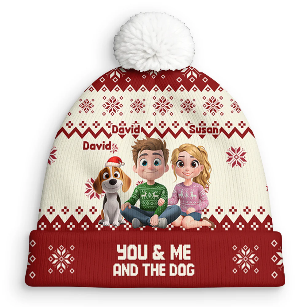 We Are Ahead All - Personalized Custom Bobble Beanie Hat