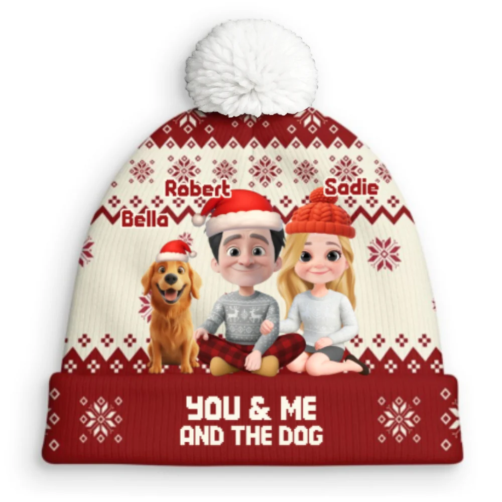 We Are Ahead All - Personalized Custom Bobble Beanie Hat - Image 9