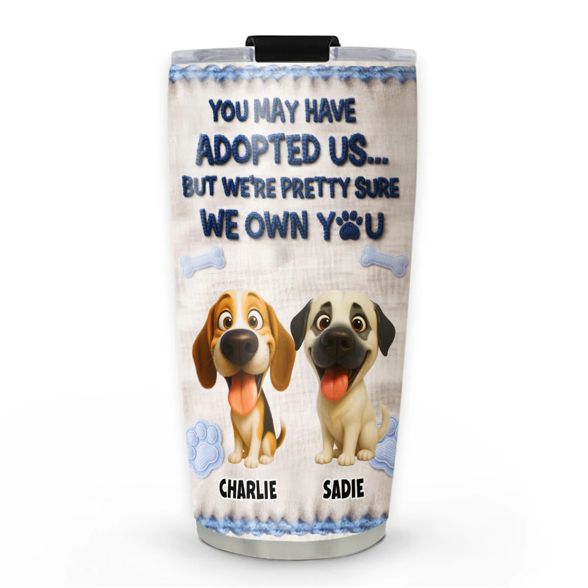We Are Pretty Sure We Love You - Personalized Custom 3D Effect Tumbler