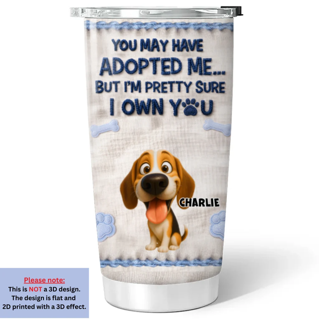 We Are Pretty Sure We Love You - Personalized Custom 3D Effect Tumbler - Image 6