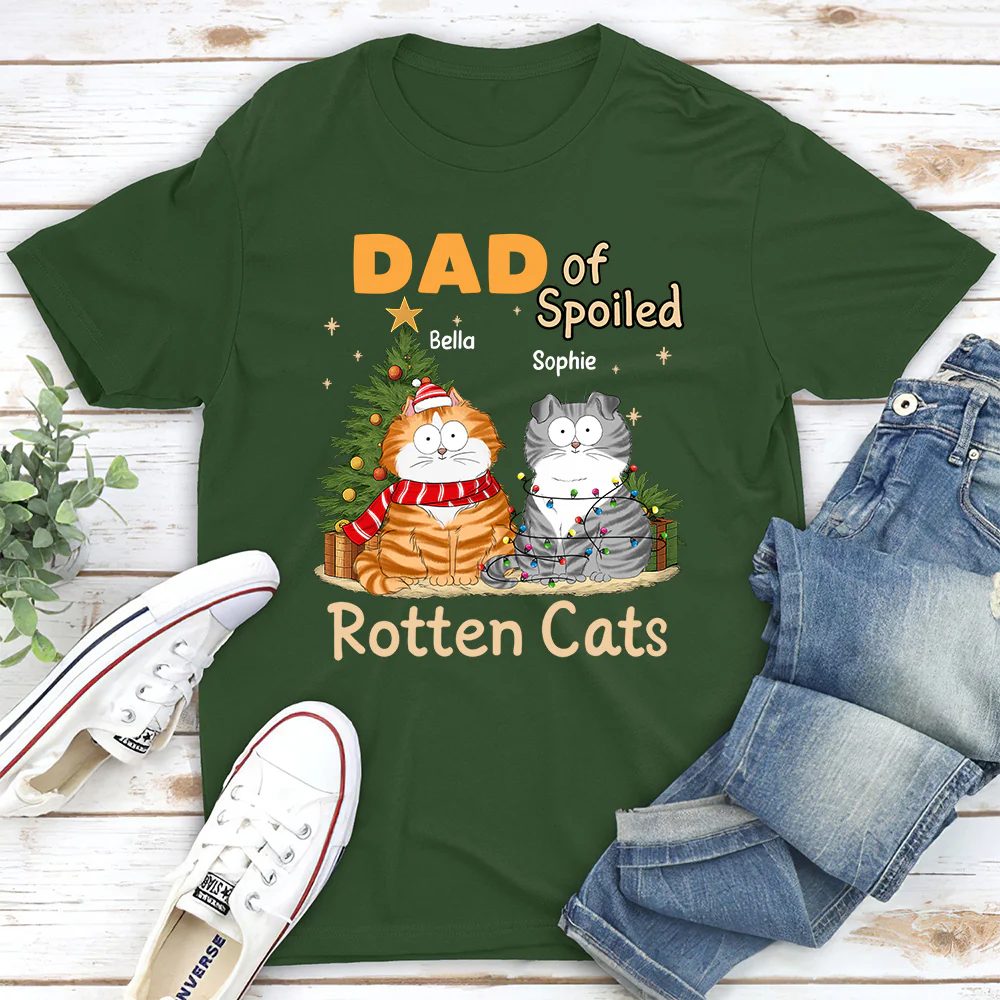 We Are Spoiled Do Not Mind - Personalized Custom Unisex T-Shirt - Image 3