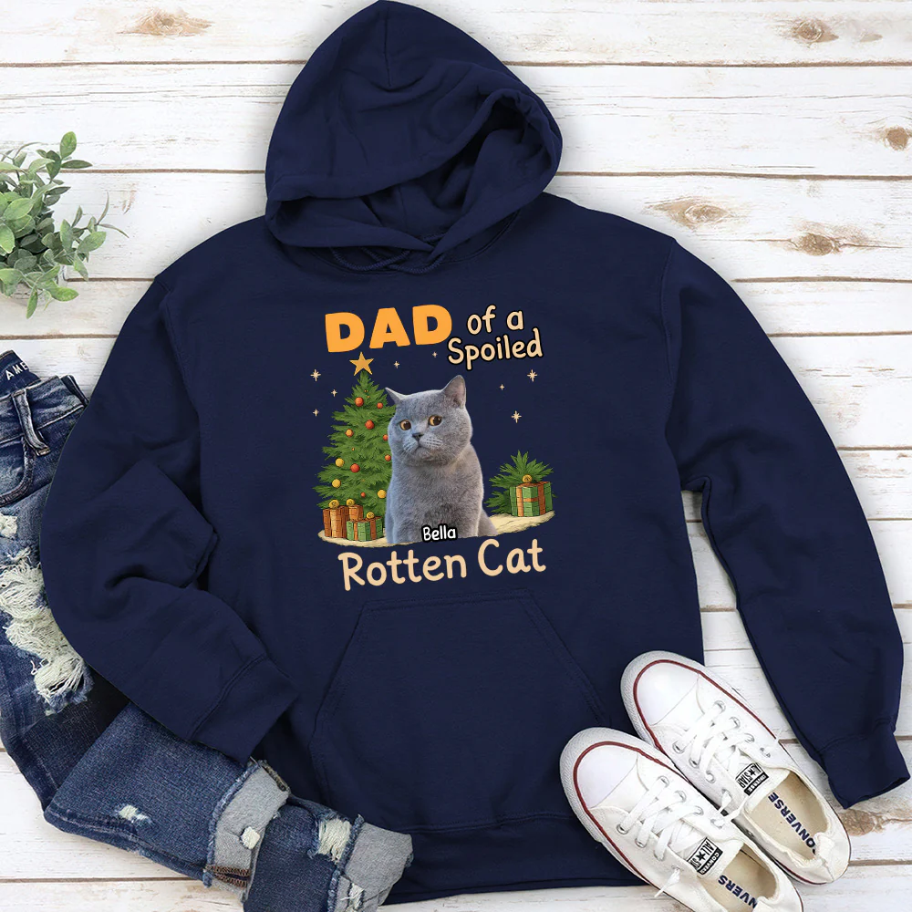 We Are Spoiled Do Not Mind Photo - Personalized Custom Hoodie - Image 2
