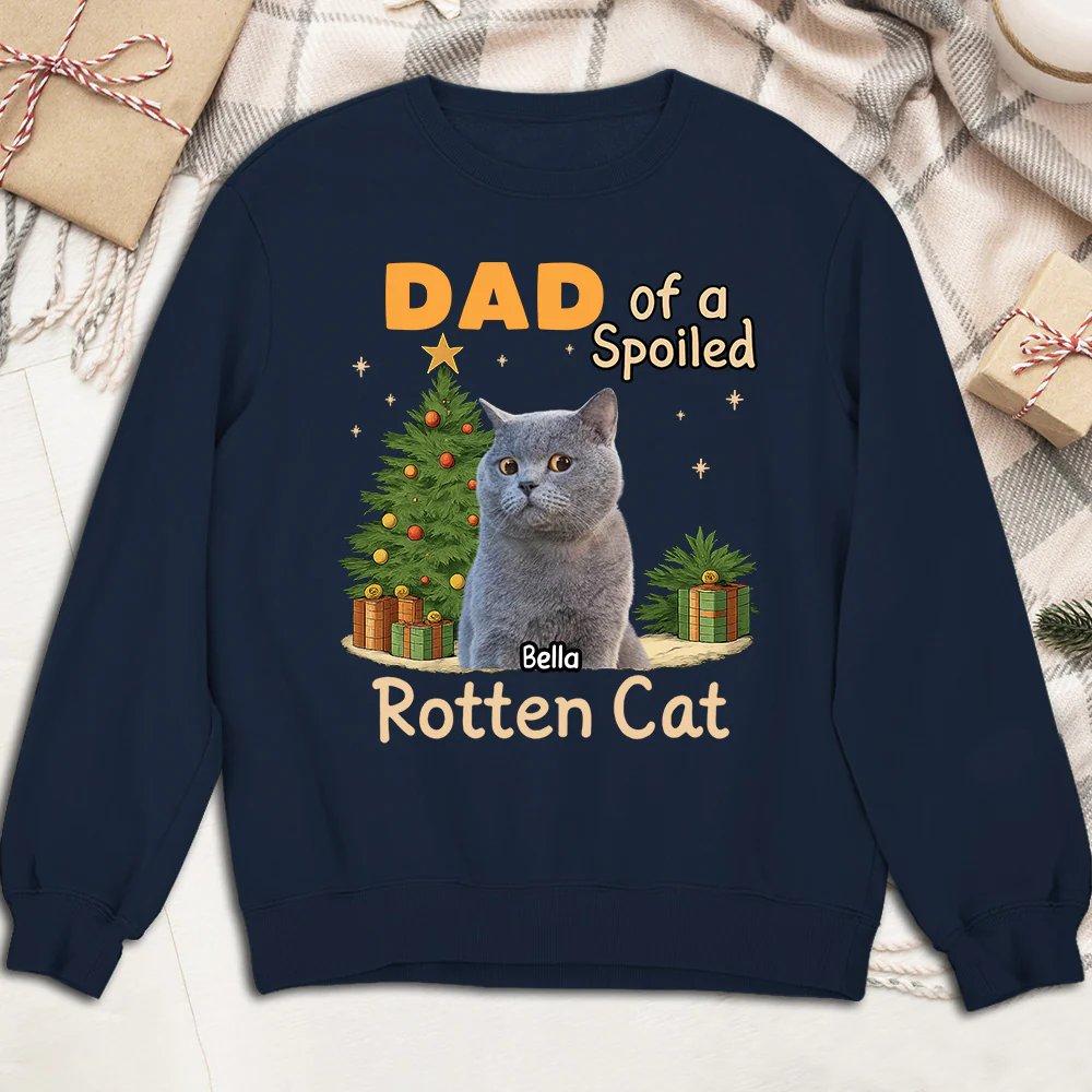 We Are Spoiled Do Not Mind Photo - Personalized Custom Sweatshirt - Image 2