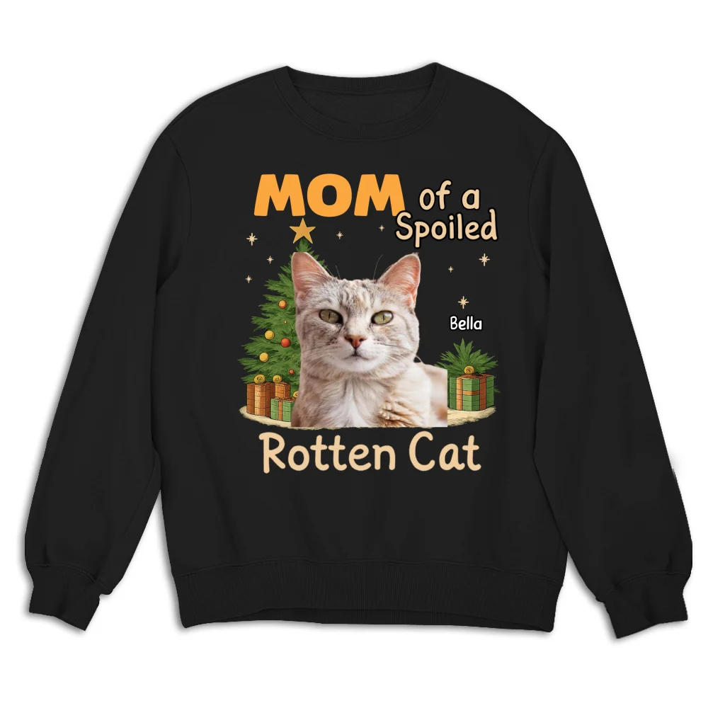 We Are Spoiled Do Not Mind Photo - Personalized Custom Sweatshirt - Image 4