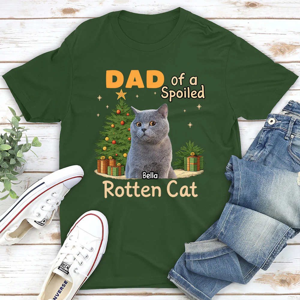 We Are Spoiled Do Not Mind Photo - Personalized Custom Unisex T-Shirt - Image 3