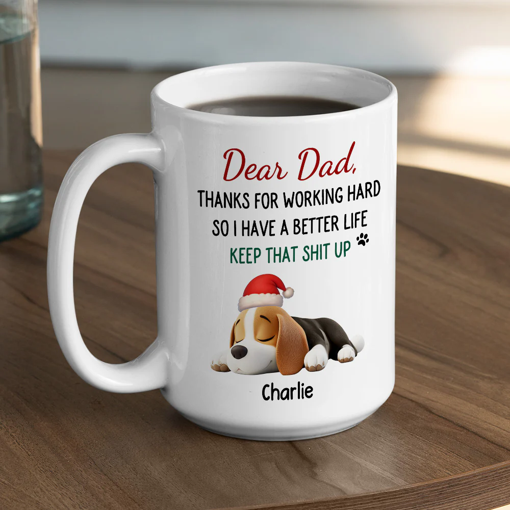 We Have A Warm Christmas Because Of You - Personalized Custom Coffee Mug - Image 5