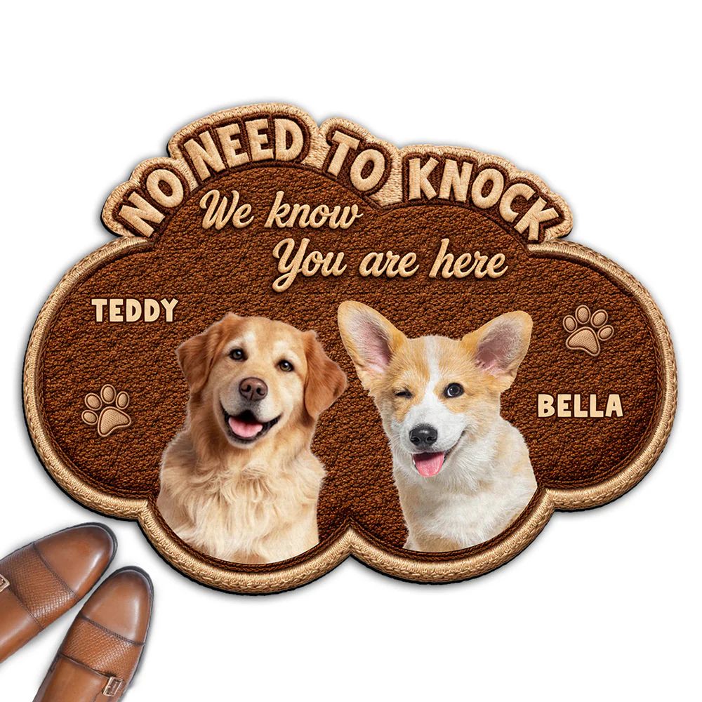 We Heard You Photo - Personalized Custom Doormat