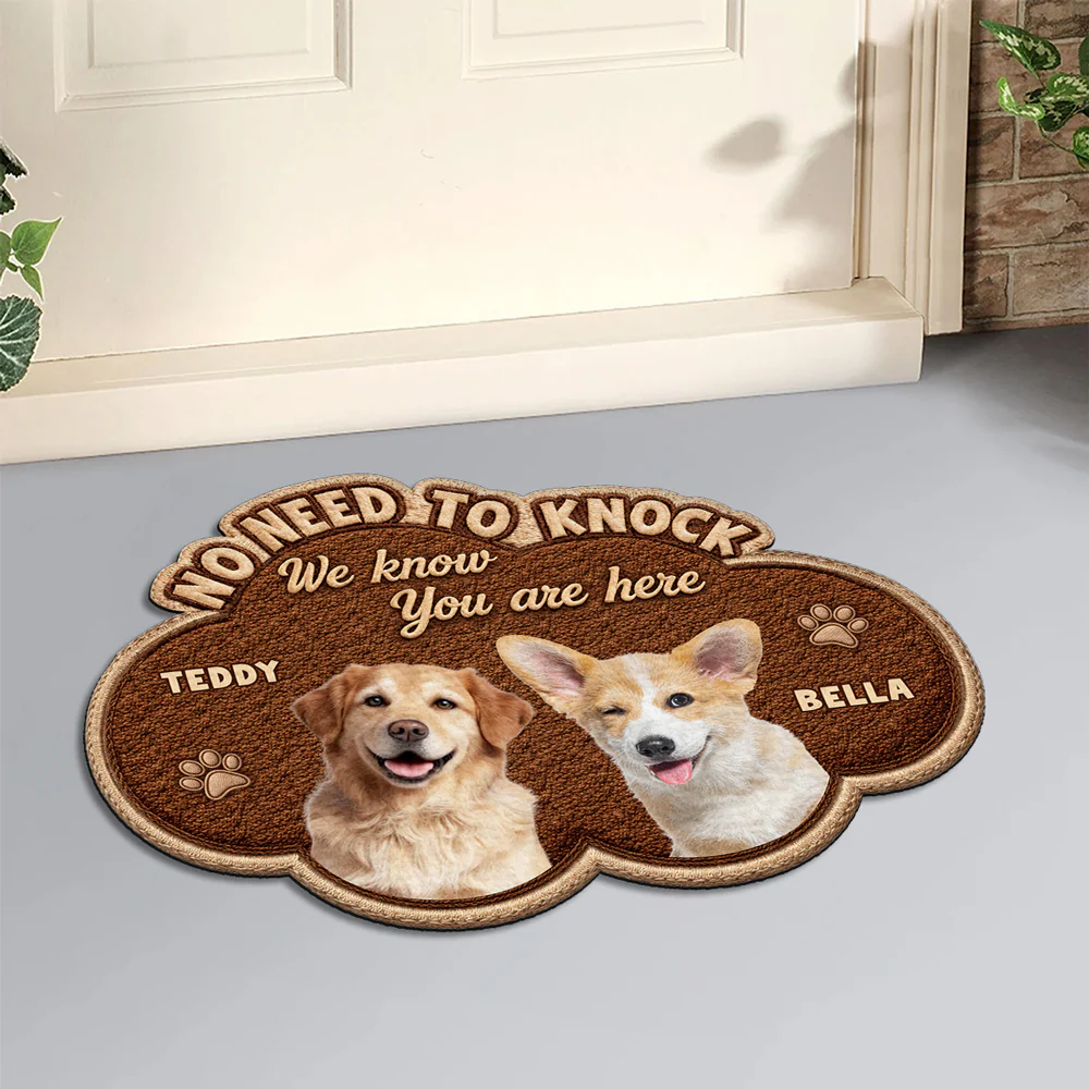 We Heard You Photo - Personalized Custom Doormat - Image 2