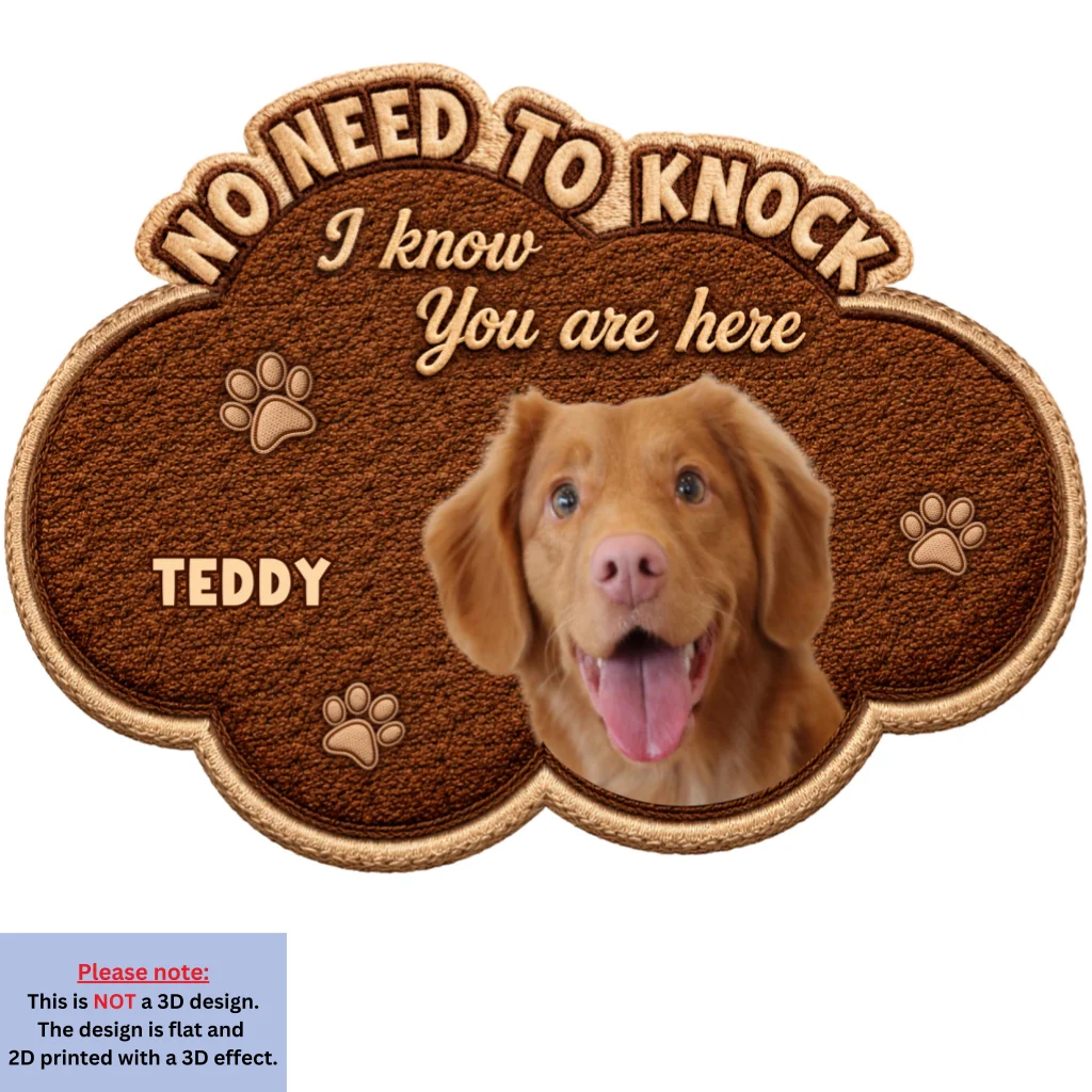 We Heard You Photo - Personalized Custom Doormat - Image 6