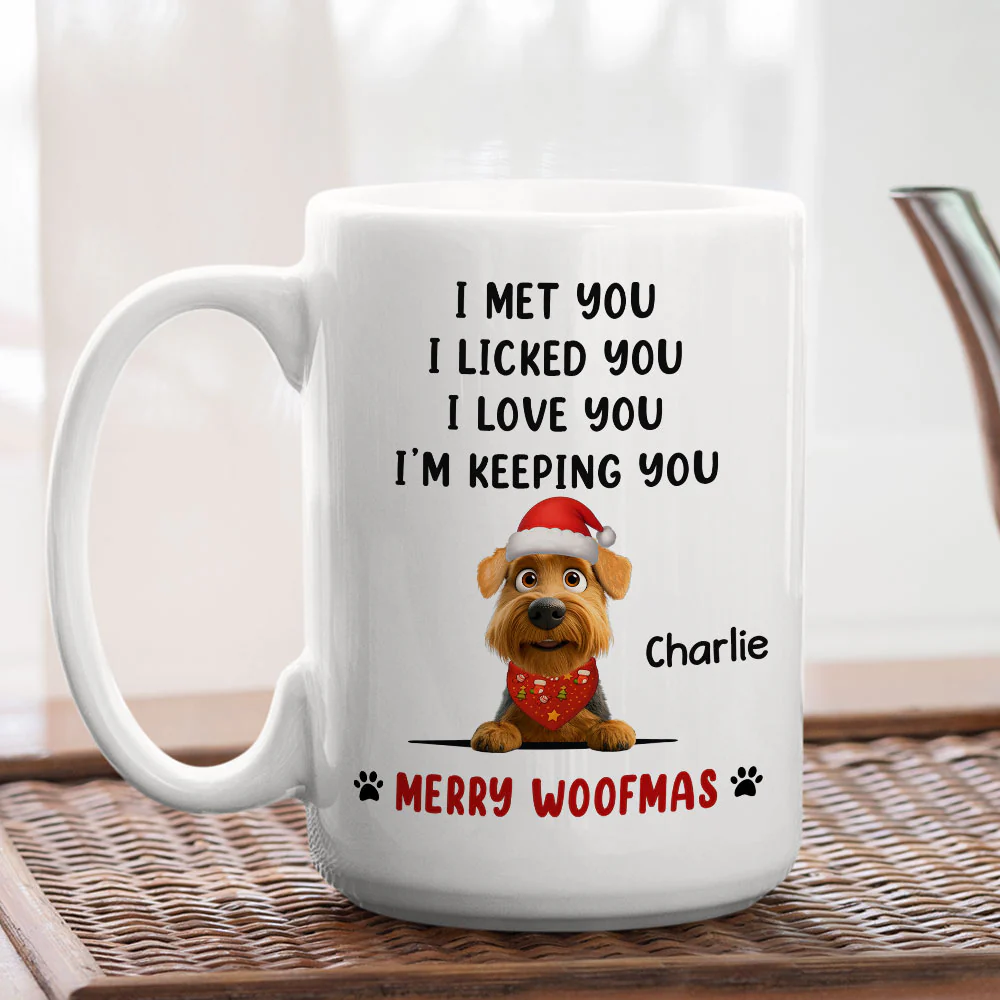 We Licked And Love You Ver Christmas 2 - Personalized Custom Coffee Mug - Image 4