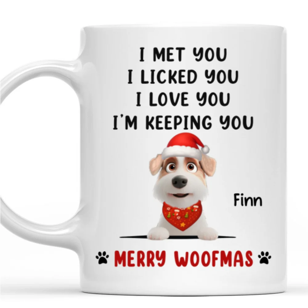 We Licked And Love You Ver Christmas 2 - Personalized Custom Coffee Mug - Image 7