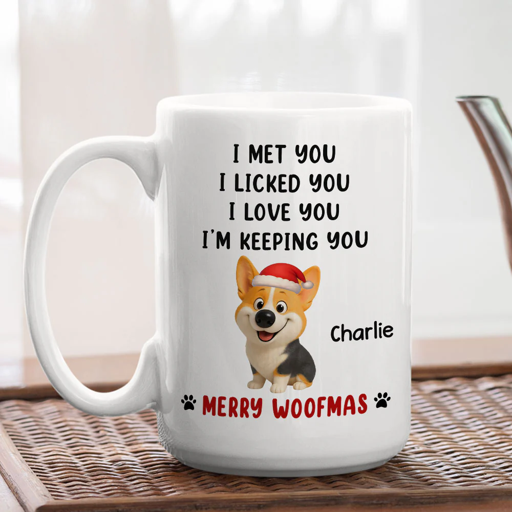 We Licked And Love You Ver Christmas 3 - Personalized Custom Coffee Mug - Image 5