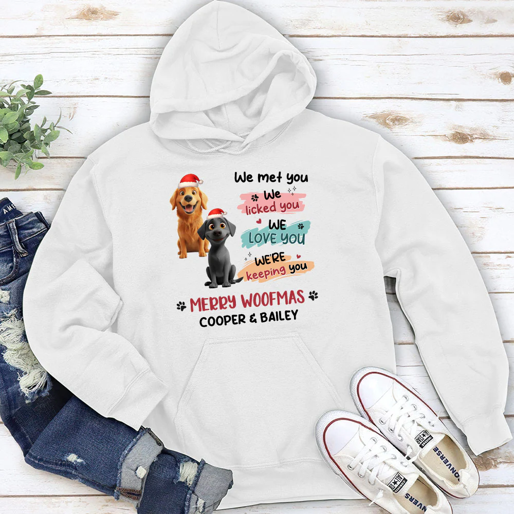 We Licked You - Personalized Custom Hoodie - Image 2