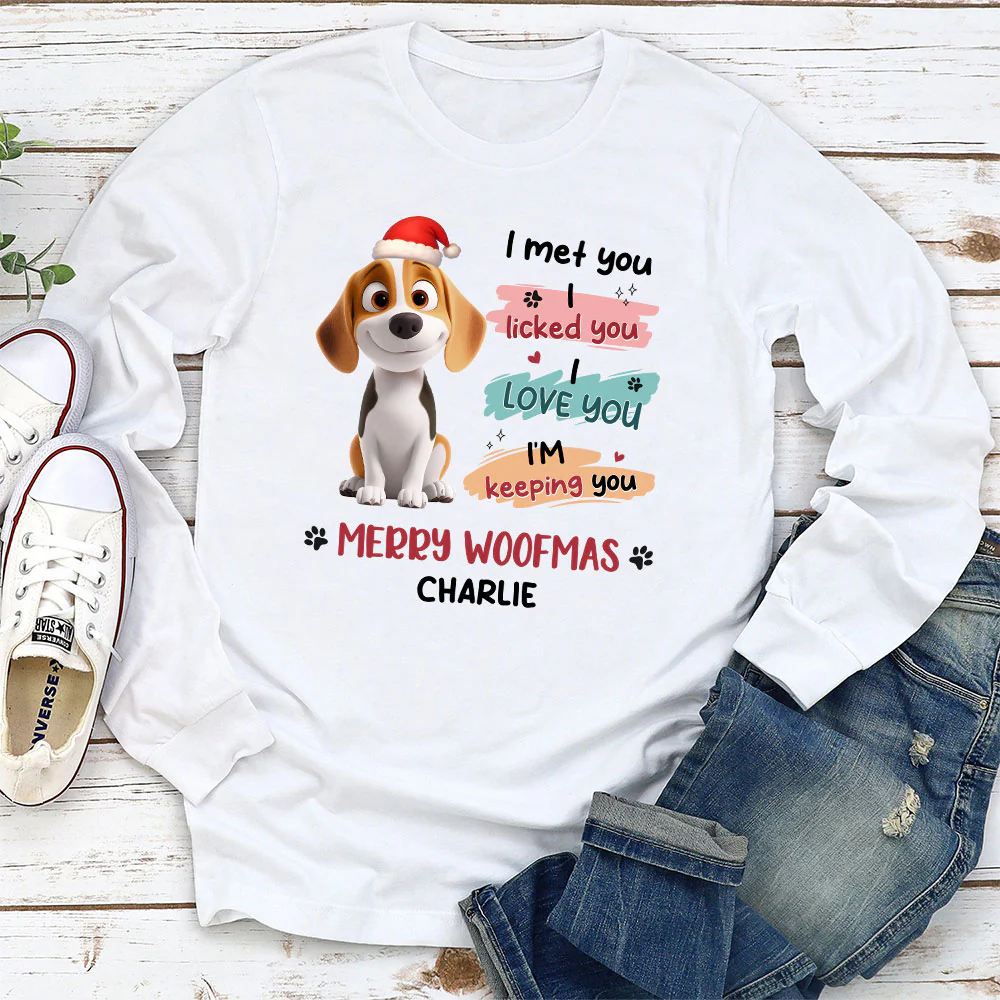 We Licked You - Personalized Custom Long Sleeve T-Shirt - Image 2