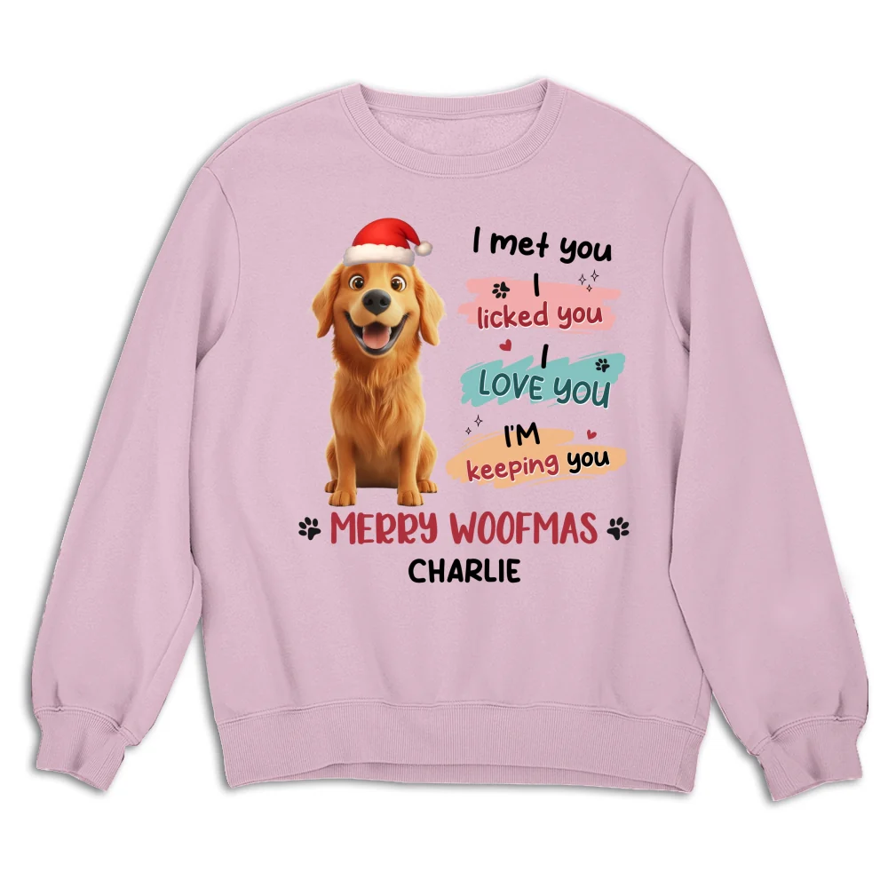 We Licked You - Personalized Custom Sweatshirt - Image 5
