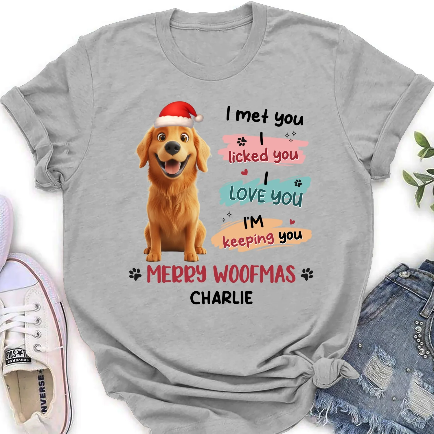 We Licked You - Personalized Custom Women's T-Shirt - Image 6