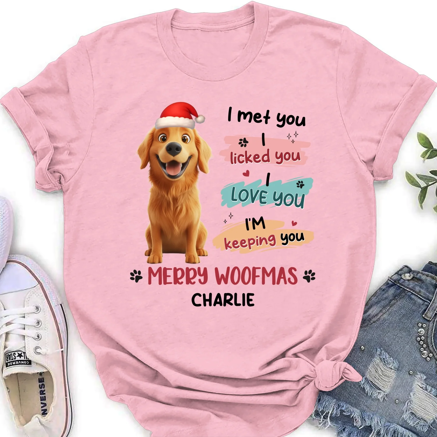 We Licked You - Personalized Custom Women's T-Shirt - Image 7