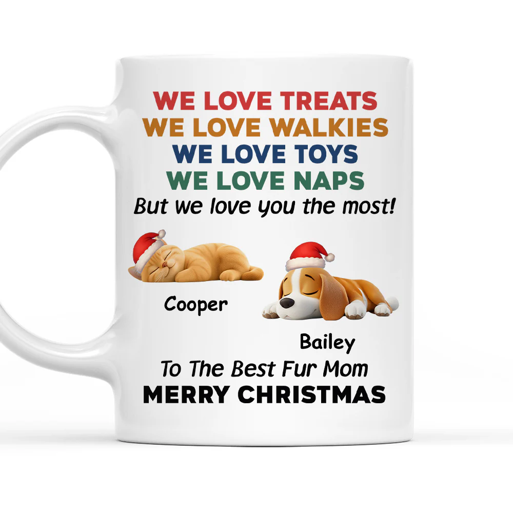 We Love You Snow Ver - Personalized Custom Coffee Mug