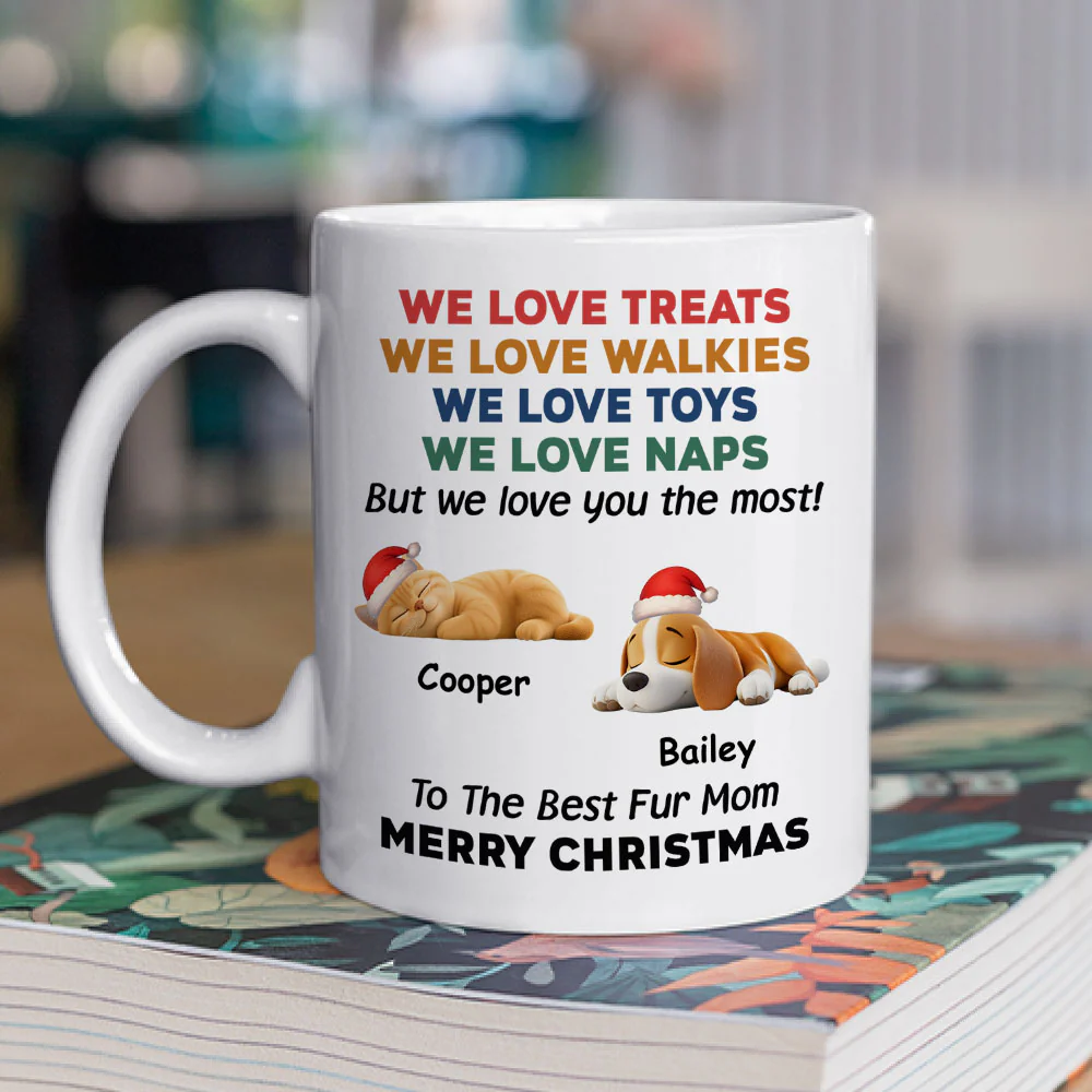 We Love You Snow Ver - Personalized Custom Coffee Mug - Image 2