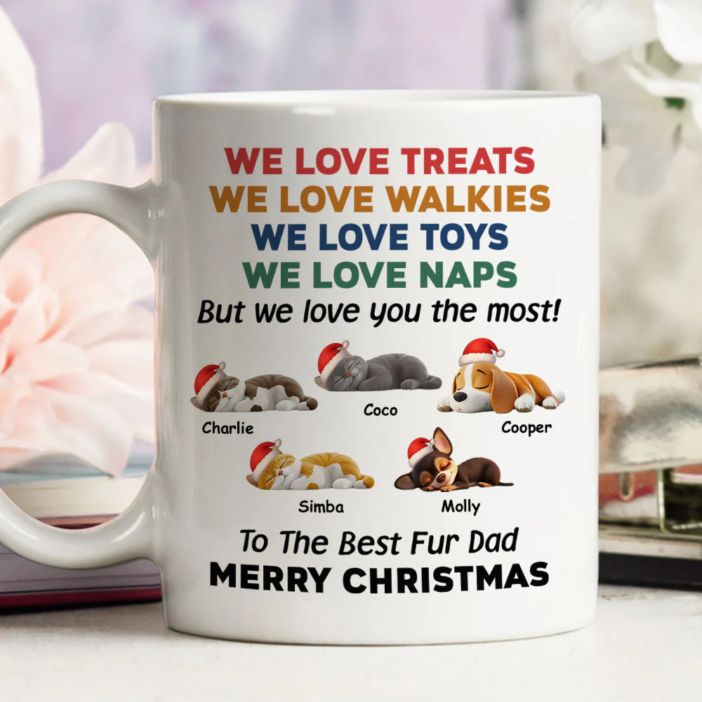 We Love You Snow Ver - Personalized Custom Coffee Mug - Image 3