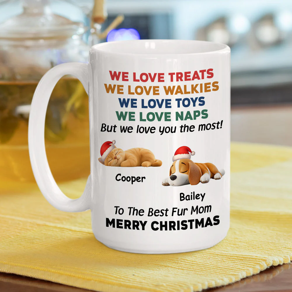 We Love You Snow Ver - Personalized Custom Coffee Mug - Image 7
