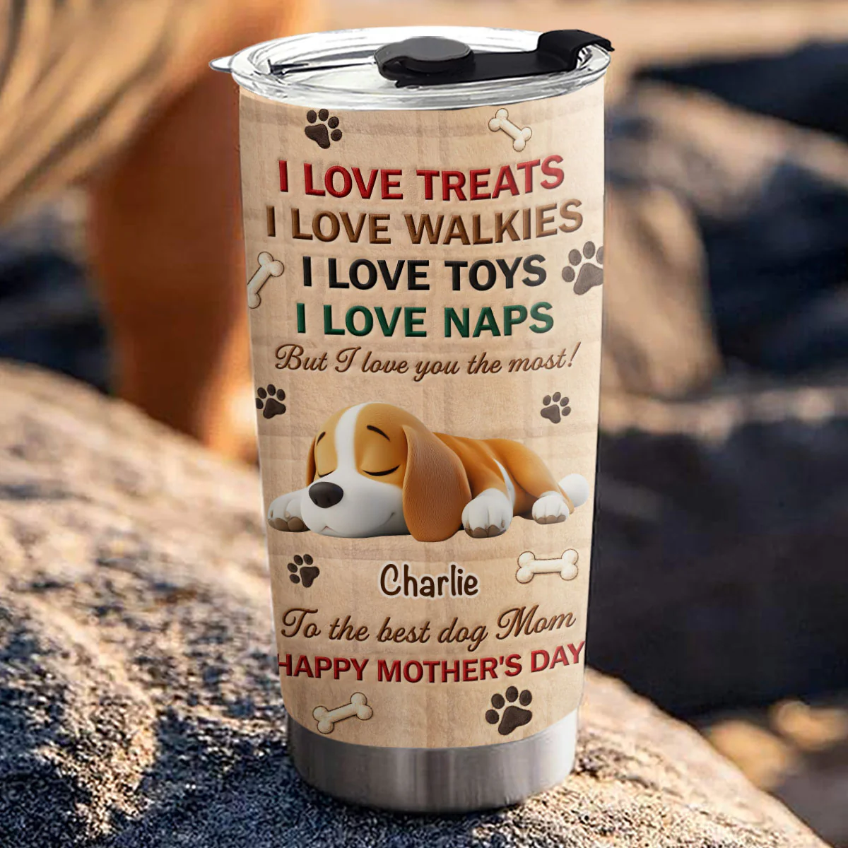 We Love You The Most Stuffy Ver 2 - Personalized Custom 3D Effect Tumbler - Image 5