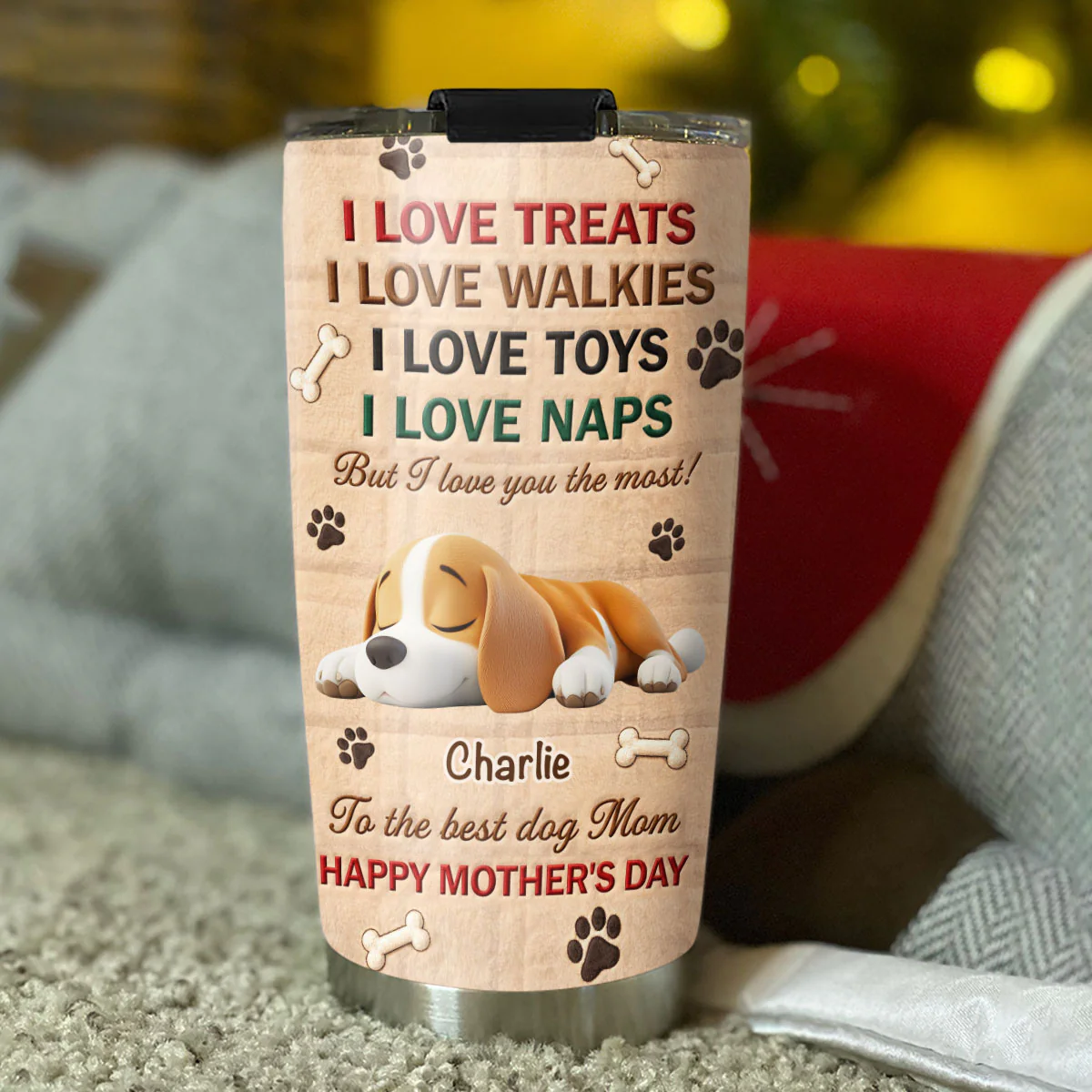 We Love You The Most Stuffy Ver 2 - Personalized Custom 3D Effect Tumbler - Image 6