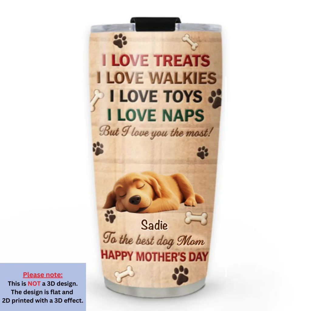 We Love You The Most Stuffy Ver 2 - Personalized Custom 3D Effect Tumbler - Image 7