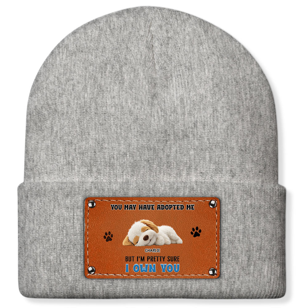 We Own The Cutest Baby - Personalized Custom Beanie