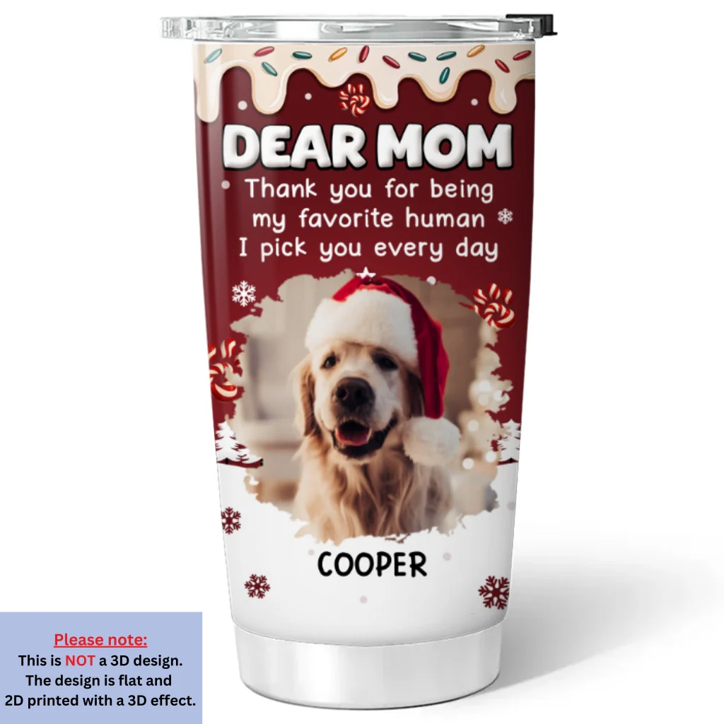 We Pick You Every Day Photo - Personalized Custom Tumbler - Image 2