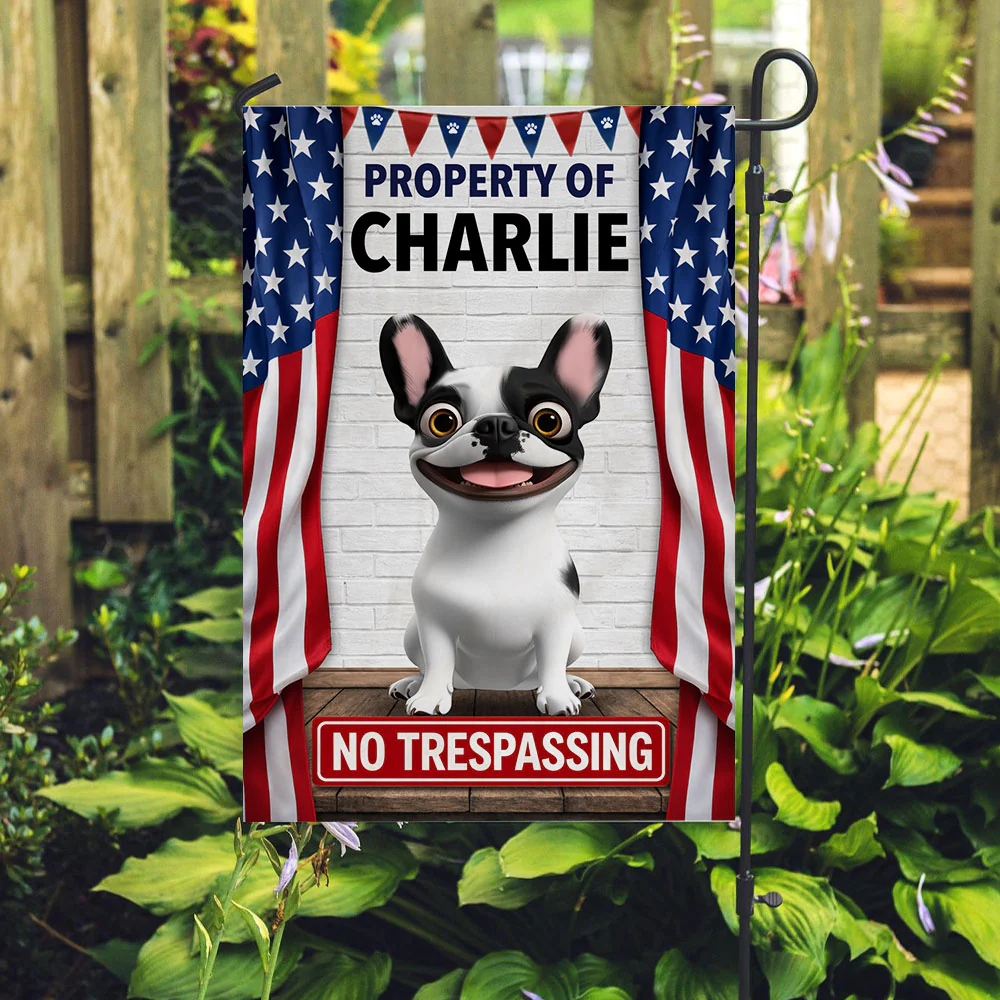 Welcome To My Property - Personalized Custom Flag - Image 2