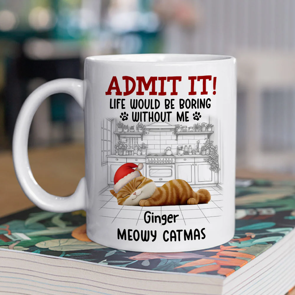 Well Trained Parents Ver Cat - Personalized Custom Coffee Mug - Image 2