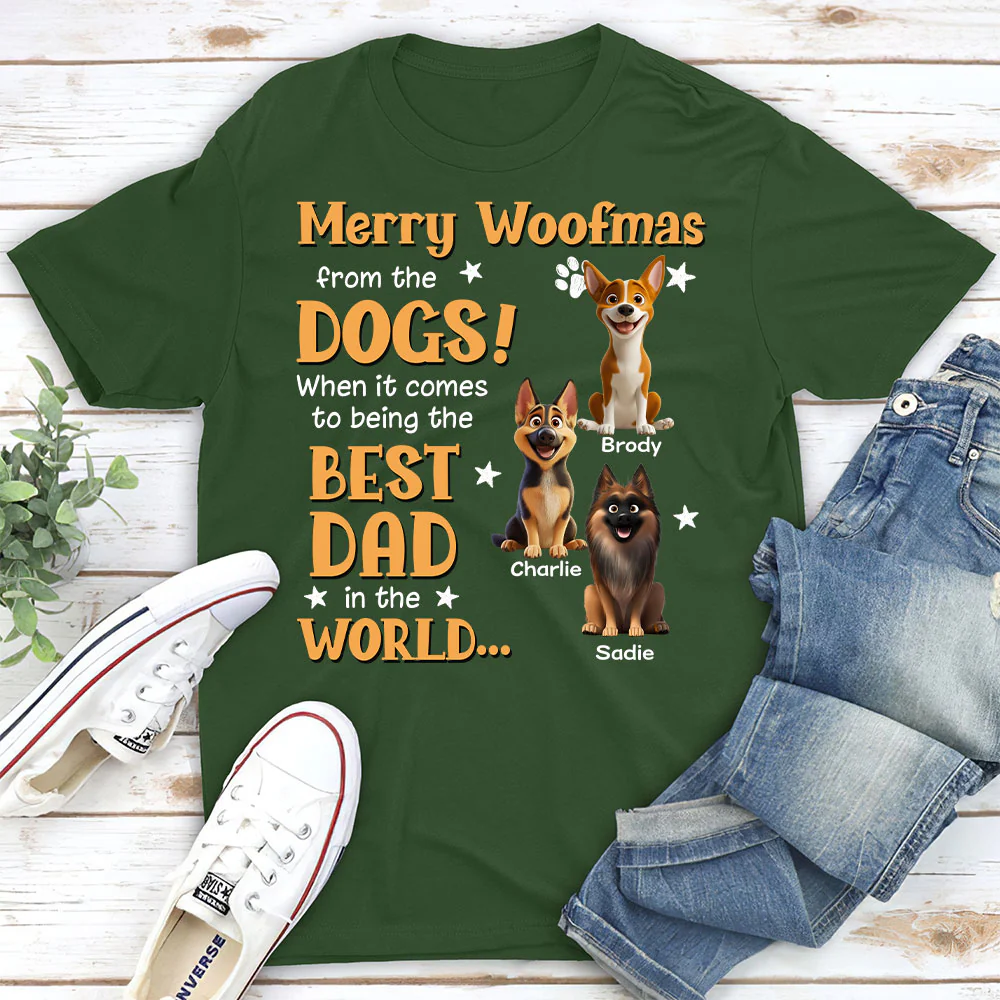 When It Comes To Being The Best Parents - Personalized Custom Unisex T-Shirt - Image 2