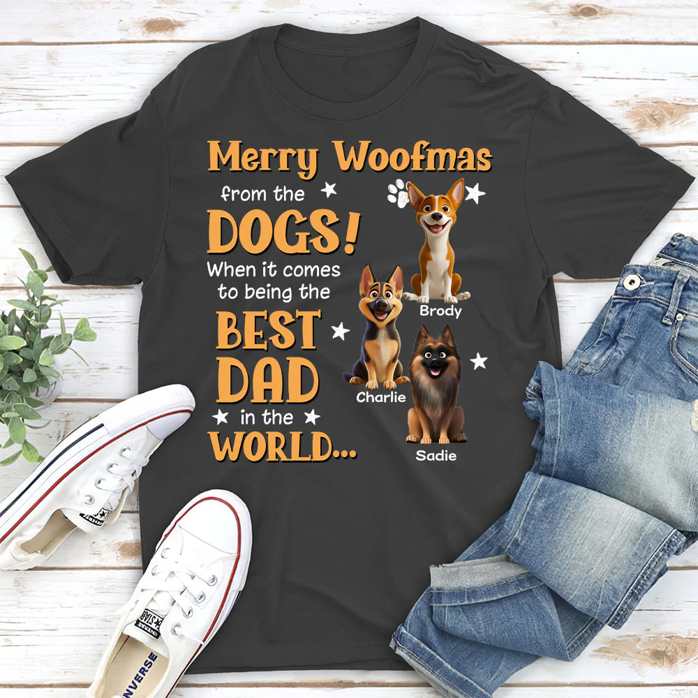 When It Comes To Being The Best Parents - Personalized Custom Unisex T-Shirt - Image 3