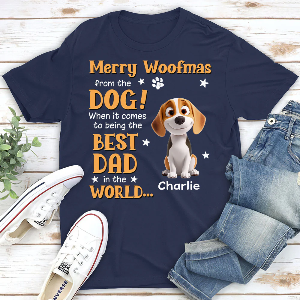 When It Comes To Being The Best Parents - Personalized Custom Unisex T-Shirt - Image 4