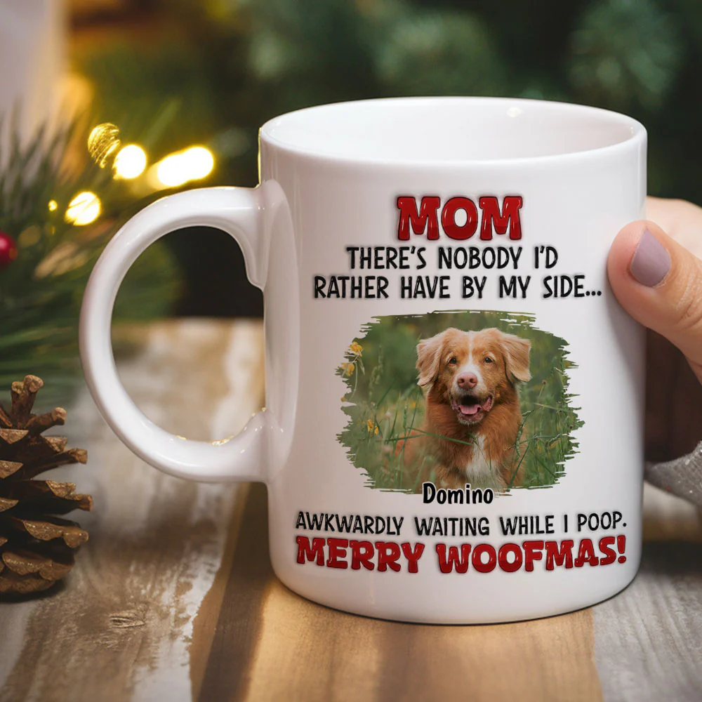 While I Am Pooping Photo - Personalized Custom 3D Inflated Effect Mug - Image 2