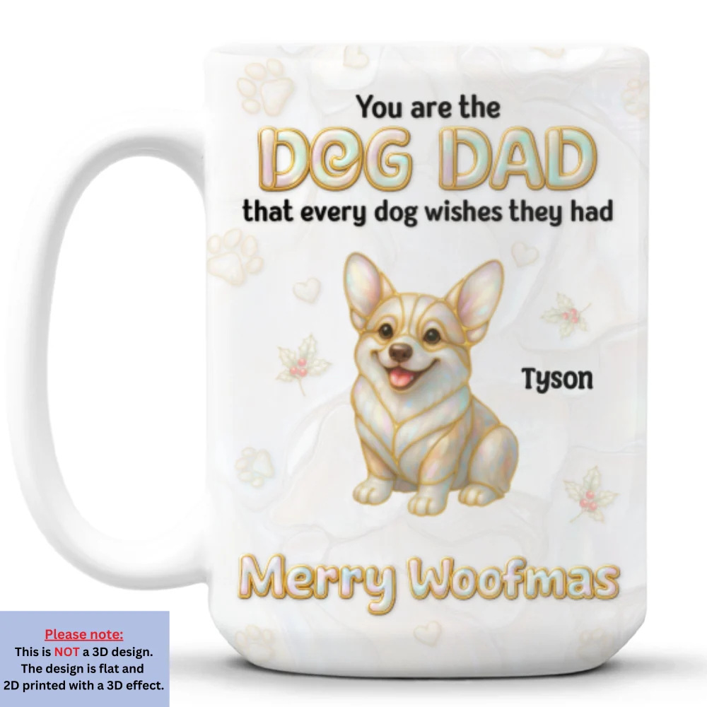 Wish For A Mom Like You - Personalized Custom 3D Effect Coffee Mug - Image 10