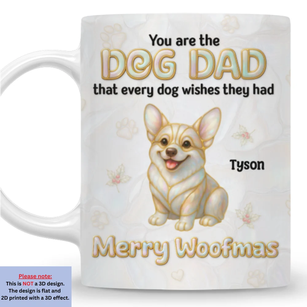 Wish For A Mom Like You - Personalized Custom 3D Effect Coffee Mug - Image 9