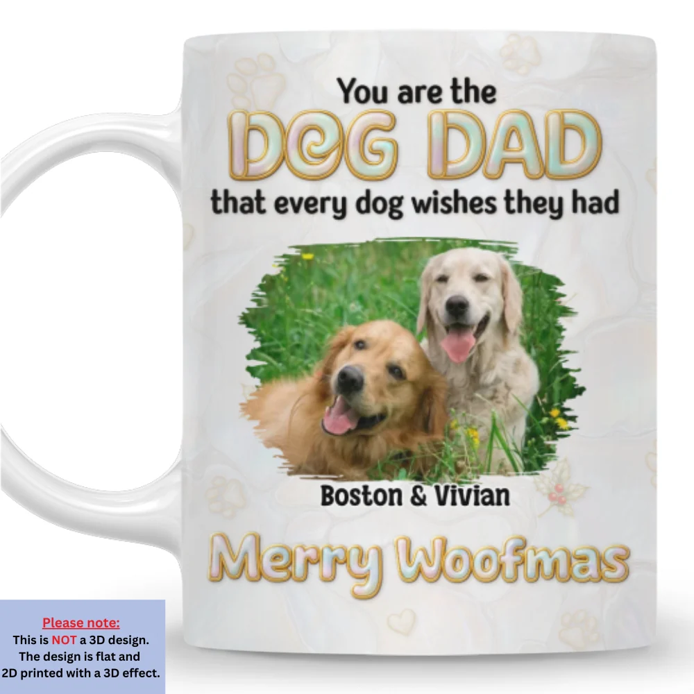 Wish For A Mom Like You Photo - Personalized Custom 3D Effect Coffee Mug - Image 6