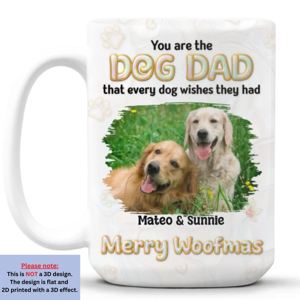 Wish For A Mom Like You Photo - Personalized Custom 3D Effect Coffee Mug - Image 7