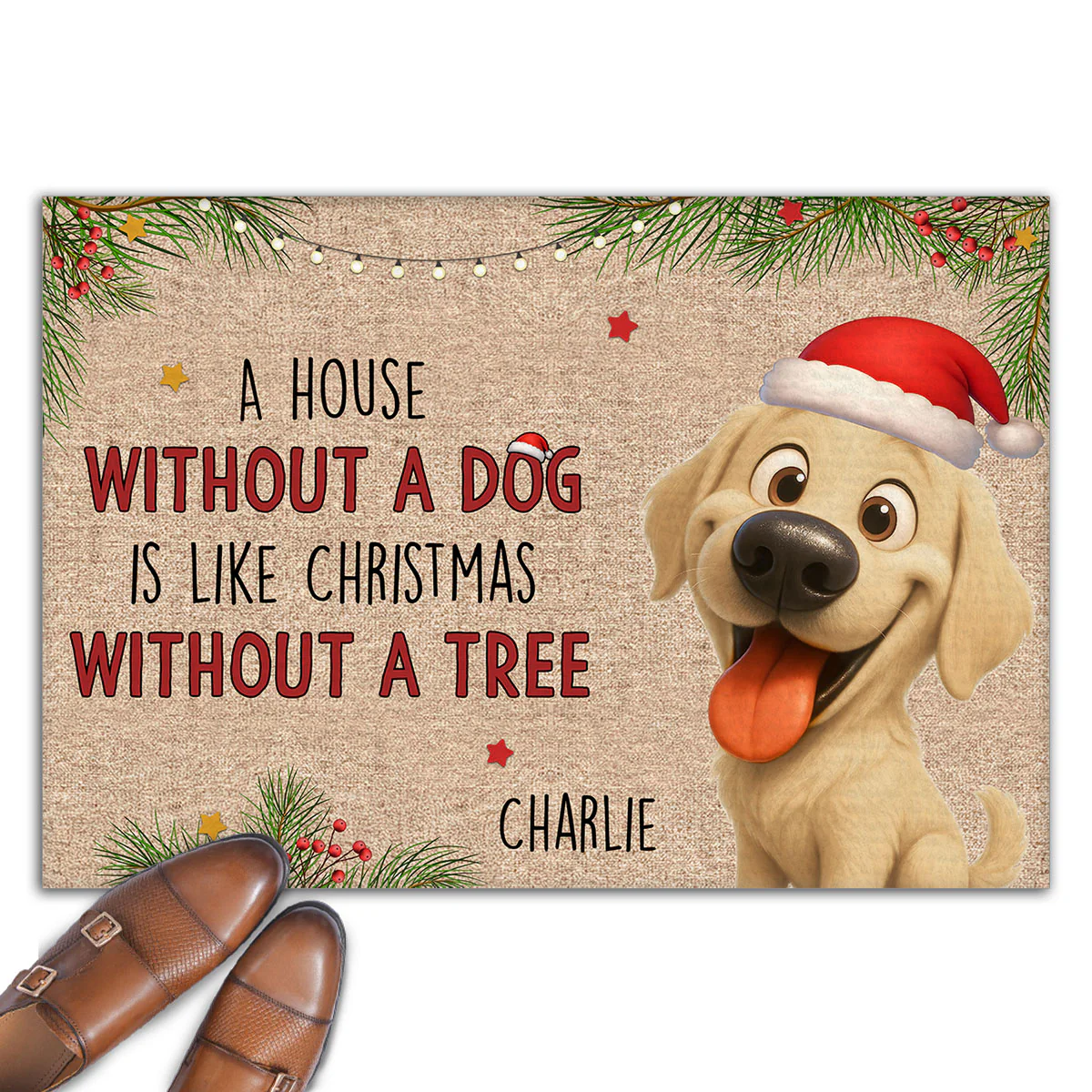 Without A Tree - Personalized Custom Doormat