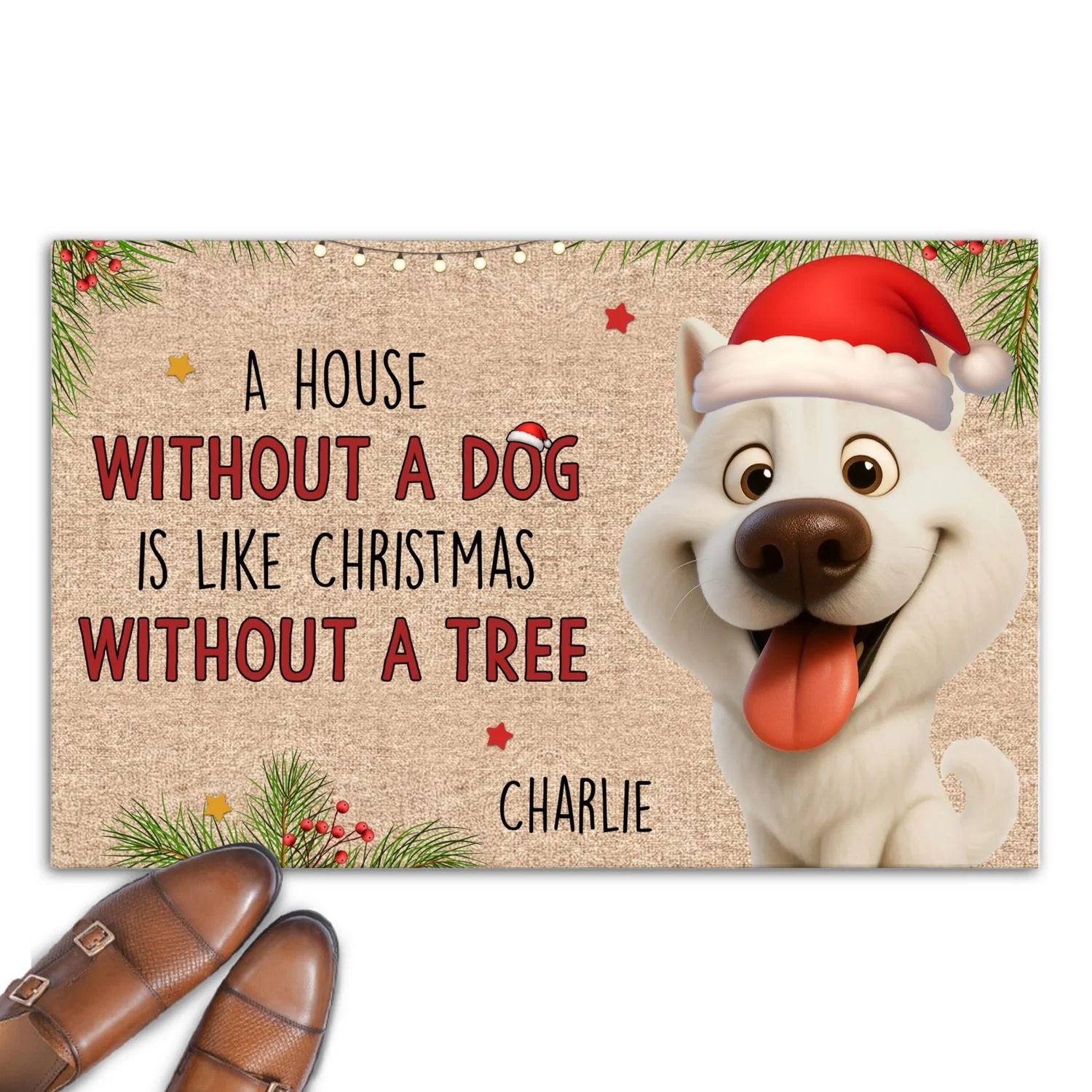 Without A Tree - Personalized Custom Doormat - Image 7