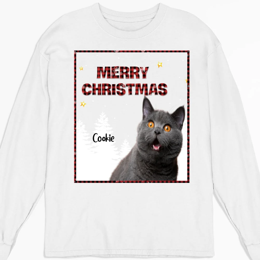 Wonderful Time Photo - Personalized Custom Long Sleeve T-Shirt - Image 3