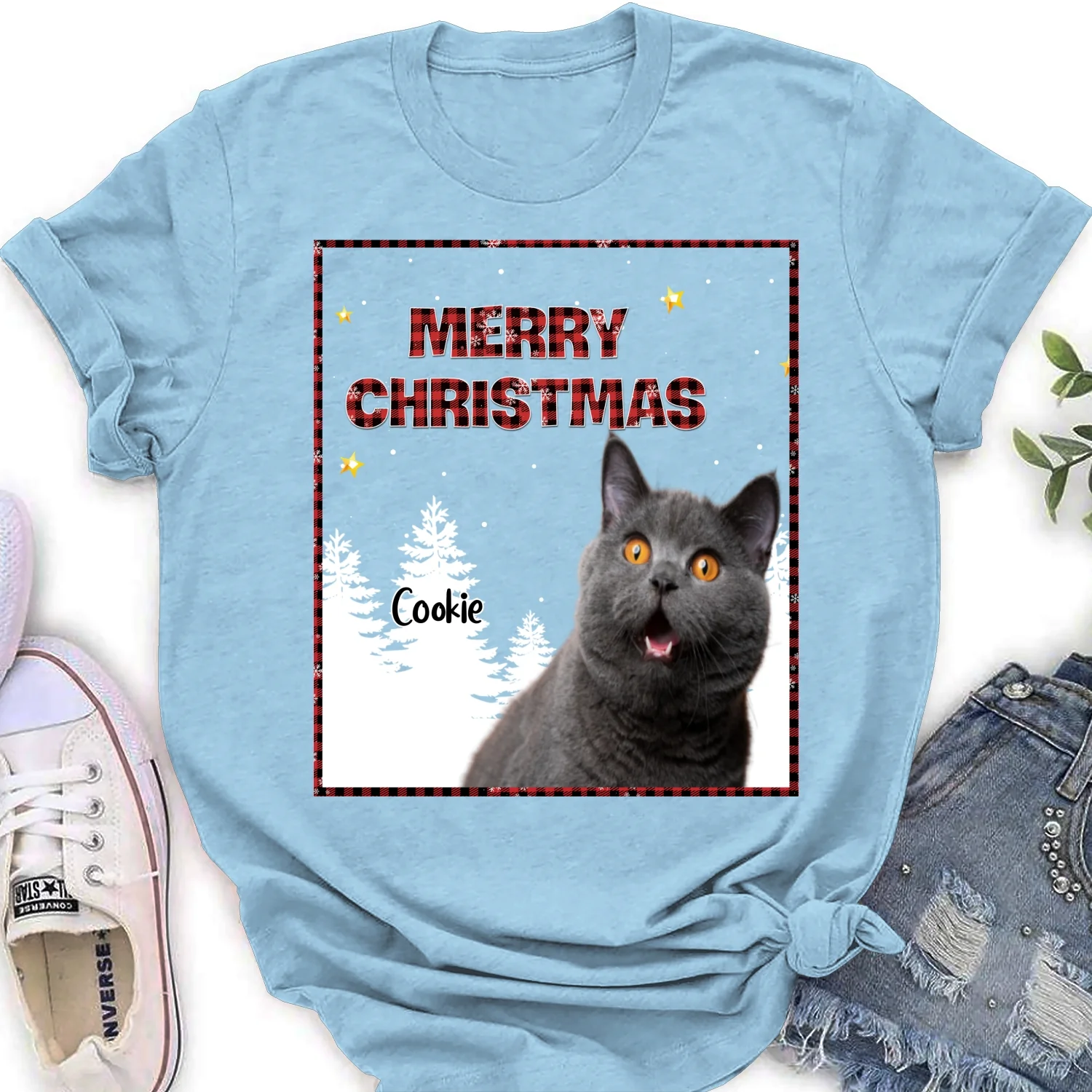 Wonderful Time Photo - Personalized Custom Women's T-Shirt - Image 5