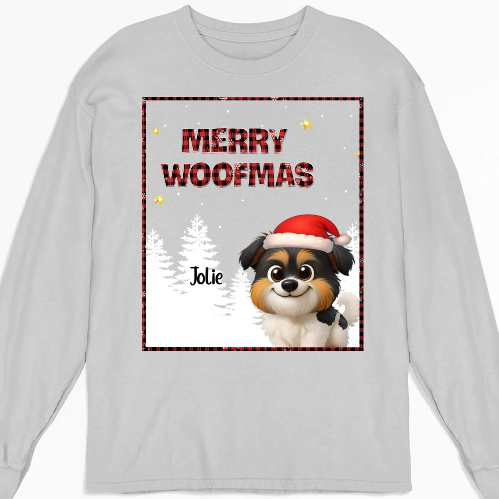 Wonderful Time With Dog - Personalized Custom Long Sleeve T-Shirt - Image 4